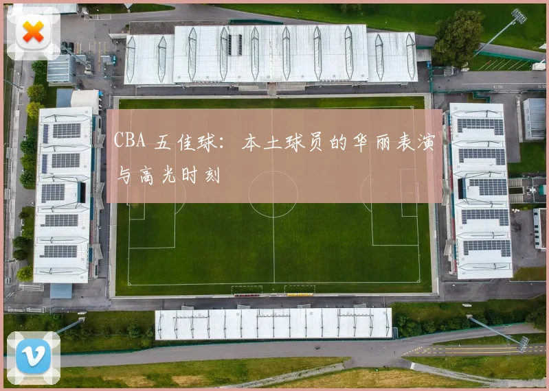 CBA 五佳球：本土球员的华丽表演与高光时刻